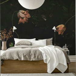 Fototapet, Romantic Garden, Night, Rebel Walls
