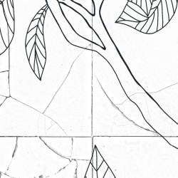 Fototapet, Rose Tiles, Graphite, Rebel Walls - Img 8