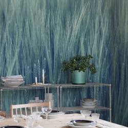 Fototapet, Rye Field, Turquoise, Rebel Walls