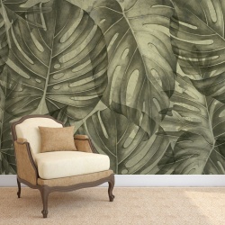 Fototapet Sepia philodendron, VLAdiLA - Img 3