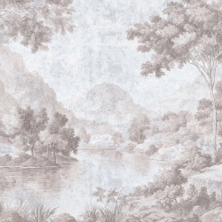 Fototapet Slumbering Lake, Rose - personalizat, VLAdiLA - Img 2