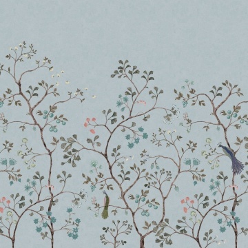 Fototapet, Songbird Mural, Blue, Rebel Walls - Img 2