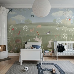 Fototapet, Spring Meadow, Multi, Rebel Walls