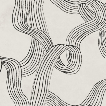 Fototapet, Stripes Repeatable, Black & White, Rebel Walls - Img 2