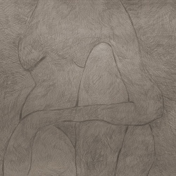 Fototapet, Subtle Figure, Light Brown, Rebel Walls - Img 2