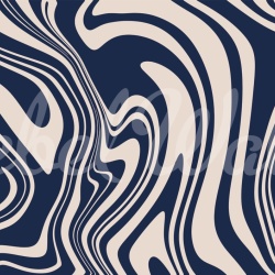Fototapet, Swirly, Blue, Rebel Walls - Img 2