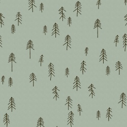 Fototapet, Tall, Dark Green, Rebel Walls - Img 2