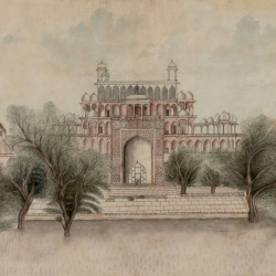 Fototapet, The Temple, Pink, Rebel Walls - Img 2