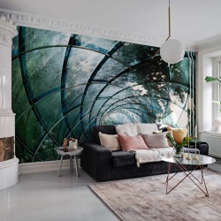 Fototapet, Tunnel of Glass, Rebel Walls