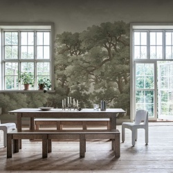 Fototapet, Vintage Oaks, Green, Rebel Walls - Img 3