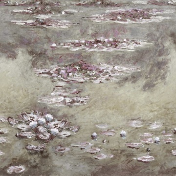 Fototapet, Water Lilies Monet, Beige, Rebel Walls - Img 2