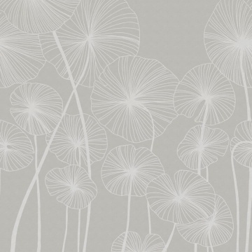 Fototapet, Waterlily Forest, Beige, Rebel Walls - Img 2