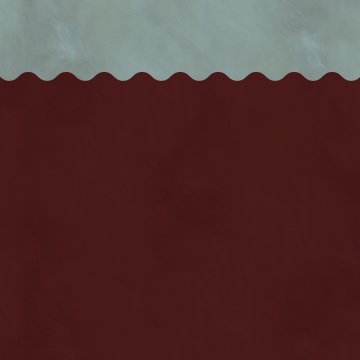 Fototapet, Wave Border, Burgundy, Rebel Walls - Img 2