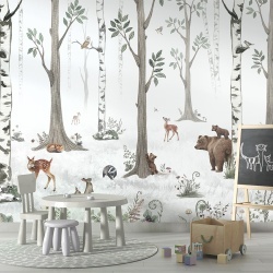Fototapet White Forest, Kikki Belle - Img 5