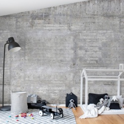 Fototapet, Wooden Concrete, Rebel Walls - Img 3