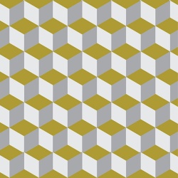 Fototapet Yellow and White Cube, VLAdiLA - Img 2