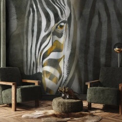 Fototapet Zebra Interrupted, VLAdiLA