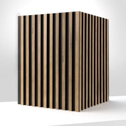 Panou riflaj decorativ 3D Asti, Oak Craft, 12.2x1.2x270 cm - Img 4