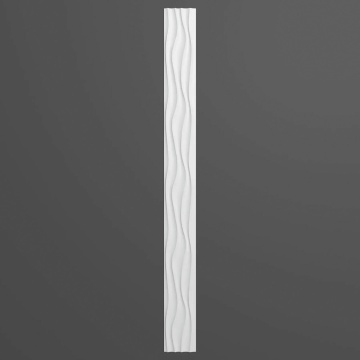 Panou riflaj decorativ 3D, W377A - 26x1.1.7x280 cm - Img 4