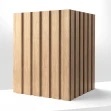 Profil dreapta pentru riflaj decorativ 3D Olmo, Oak Gold II, 2.6x1.2x270 cm - Img 4