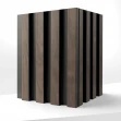Profil dreapta pentru riflaj decorativ 3D Vasco, Walnut, 3.1x2.1x270 cm - Img 4