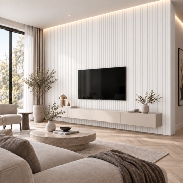 Profil dreapta riflaj decorativ, Atria R, 4.6x1.2x270 cm - Img 2
