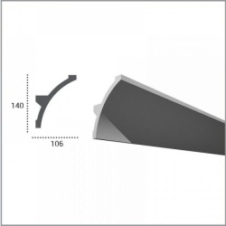 Profil scafa LED Flexibil KF708F - 14x10.6x200 cm - Img 2