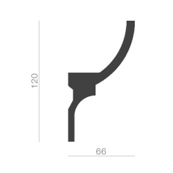 Profil scafa LED KF714 - 12x6.6x200 cm - Img 2