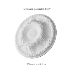 Rozeta din poliuretan, Manavi, R109 - Ø 49.5 cm - Img 3