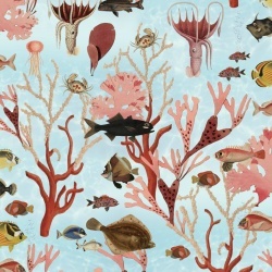 Tapet Aquarium, Mint, Rebel Walls - Img 2