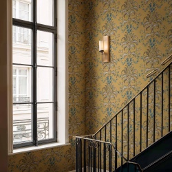 Tapet French Damask, Mustard, Coordonne, 5mp / rola - Img 1