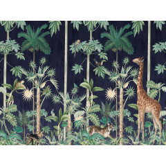 Tapet Giraffe's Stroll, Nightfall, Rebel Walls - Img 2