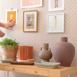 Tapet Herringbone, Sandy Beige, Majvillan - Img 3