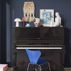 Tapet lavabil, Alvar Aalto M.I.T 1965, 5.3mp / rola