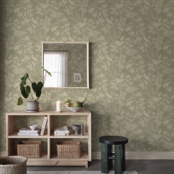 Tapet lavabil, Celeste, Green, Sandberg, 5.3mp / rola