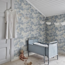 Tapet lavabil, RaphaÃ«l Light Blue, Sandberg, 5.3mp / rola
