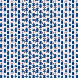 Tapet lavabil Rebel Dots, Blue, TresTintas 5mp / rola - Img 3