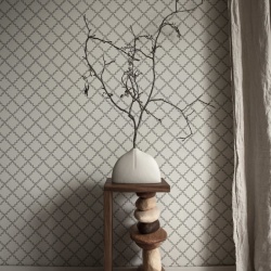 Tapet lavabil, Trellis Graphite, Sandberg, 5.3mp / rola