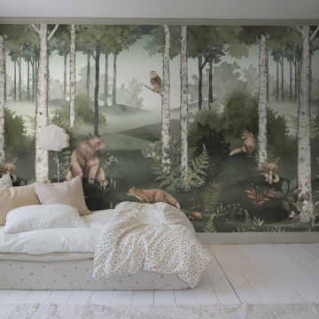 Tapet lavabil, Wild Forest Mural 6943, 1.3mp / rola - Img 2