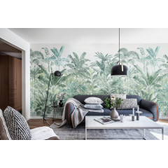 Tapet Pride Palms, Emerald, Rebel Walls - Img 1