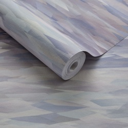 Tapet, Prism, Heather Lilac Luxury Geometric, 1838 Wallcoverings, 5.3mp / rola - Img 2