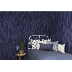 Tapet Pulse of Passion, Blue, Rebel Walls - Img 3