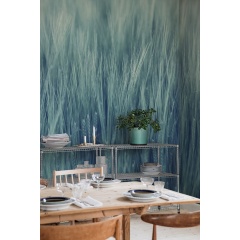 Tapet Rye Field, Turquoise, Rebel Walls - Img 1