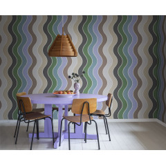 Tapet Seventies Waves, Rainbow, Rebel Walls - Img 1