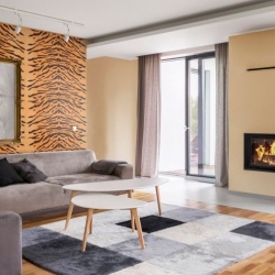Vopsea decorativa pentru interior, efect JUNGLE: TIGRE, finisaj satinat