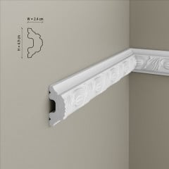 Brau decorativ B9 - 4.9x2.4x200 cm - Img 2