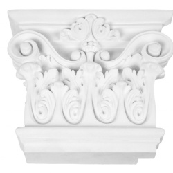 Capitel pilastru din poliuretan PL259L - 19.1x21.6x6.5 cm