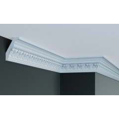 Cornisa decorativa din poliuretan Flexibil C908F - 8.2x5.8x200 cm - Img 1