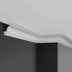 Cornisa poliuretan flexibil P801F - 7.4x7.4x200 cm