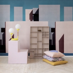 Fototapet, Abstract Building, Pastel, Rebel Walls